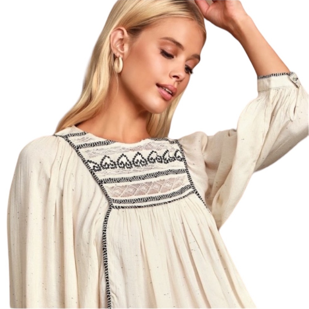 Free People Cyprus Avenue Boho Top